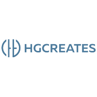 HGCreates logo, HGCreates contact details