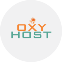 OxyHost logo, OxyHost contact details