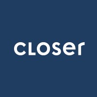 Closer logo, Closer contact details