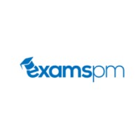 ExamsPM logo, ExamsPM contact details