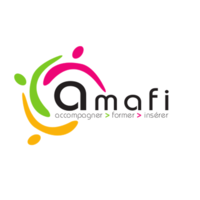 A.M.A.F.I. logo, A.M.A.F.I. contact details