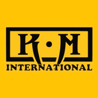 KM International logo, KM International contact details