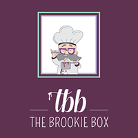 The Brookie Box logo, The Brookie Box contact details