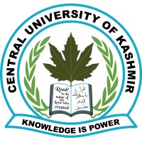 Central university of Kashmir logo, Central university of Kashmir contact details