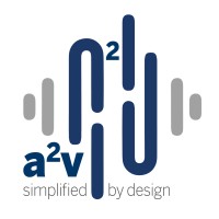 a2v logo, a2v contact details