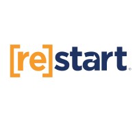 [re]start logo, [re]start contact details