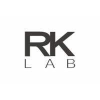 RK LAB logo, RK LAB contact details