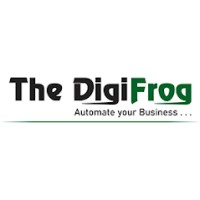 The DigiFrog logo, The DigiFrog contact details