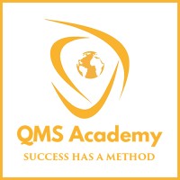 QMS Academy logo, QMS Academy contact details