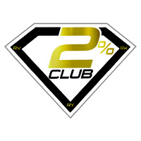 2% Club logo, 2% Club contact details