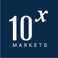 10x Markets logo, 10x Markets contact details