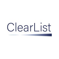 ClearList logo, ClearList contact details