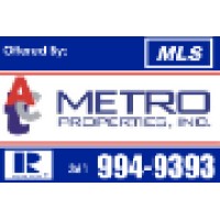 Metro Properties logo, Metro Properties contact details