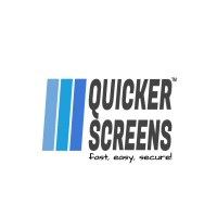 Quicker Screens logo, Quicker Screens contact details