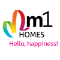 M1 Homes logo, M1 Homes contact details