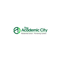 The Academic City logo, The Academic City contact details