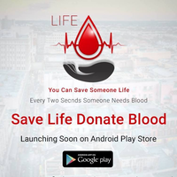 LIFE: Blood Donation App logo, LIFE: Blood Donation App contact details