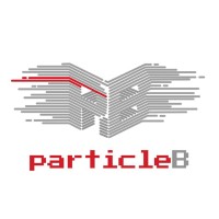 ParticleB logo, ParticleB contact details