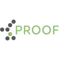 Proof in data logo, Proof in data contact details