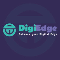 DigiEdge logo, DigiEdge contact details