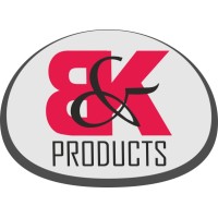 B&K Products logo, B&K Products contact details