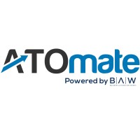 ATOmate logo, ATOmate contact details