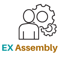 EX Assembly logo, EX Assembly contact details