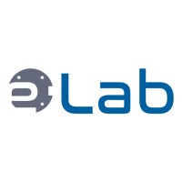 eLab logo, eLab contact details