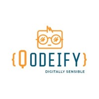 Qodeify logo, Qodeify contact details