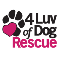 4 Luv of Dog Rescue logo, 4 Luv of Dog Rescue contact details