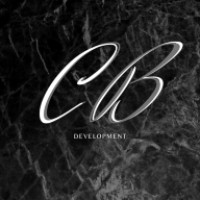 C.B Development logo, C.B Development contact details