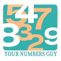 Your Numbers Guy logo, Your Numbers Guy contact details