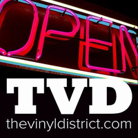 The Vinyl District logo, The Vinyl District contact details