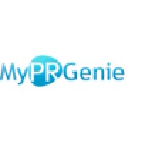 MyPRGenie logo, MyPRGenie contact details