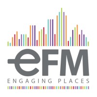 eFM logo, eFM contact details