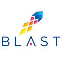 BlastApp.io logo, BlastApp.io contact details