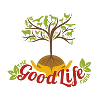 The Good Life Farm logo, The Good Life Farm contact details