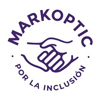 Markoptic Por La Inclusión logo, Markoptic Por La Inclusión contact details