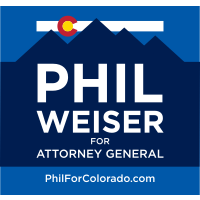 Phil Weiser for Colorado logo, Phil Weiser for Colorado contact details