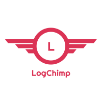 LogChimp logo, LogChimp contact details