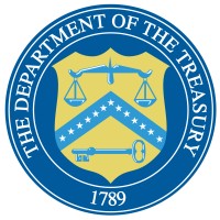 U.S. Department of the Treasury logo, U.S. Department of the Treasury contact details