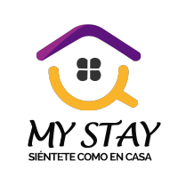 My Stay logo, My Stay contact details