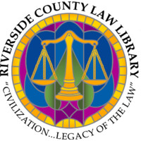 Riverside County Law Library logo, Riverside County Law Library contact details