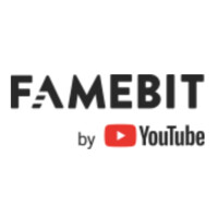 FameBit logo, FameBit contact details