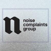 The Noise Complaints Group logo, The Noise Complaints Group contact details