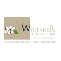 Whitaker Funeral Home logo, Whitaker Funeral Home contact details