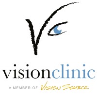 The Vision Clinic logo, The Vision Clinic contact details