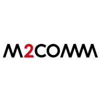 M2COMM logo, M2COMM contact details