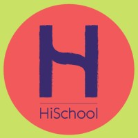 HiSchool logo, HiSchool contact details