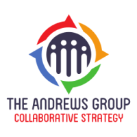 The Andrews Group logo, The Andrews Group contact details